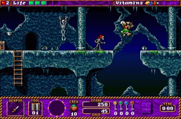 Traps 'n' Treasures_DiskA screen shot game playing